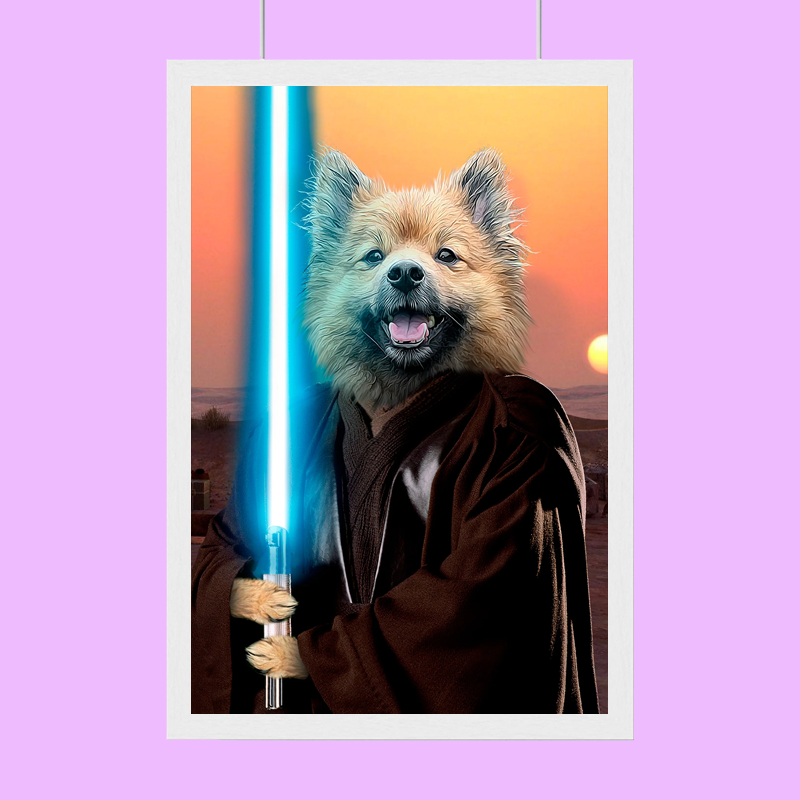 Kenobi Star Wars - Custom Pet Portrait ii